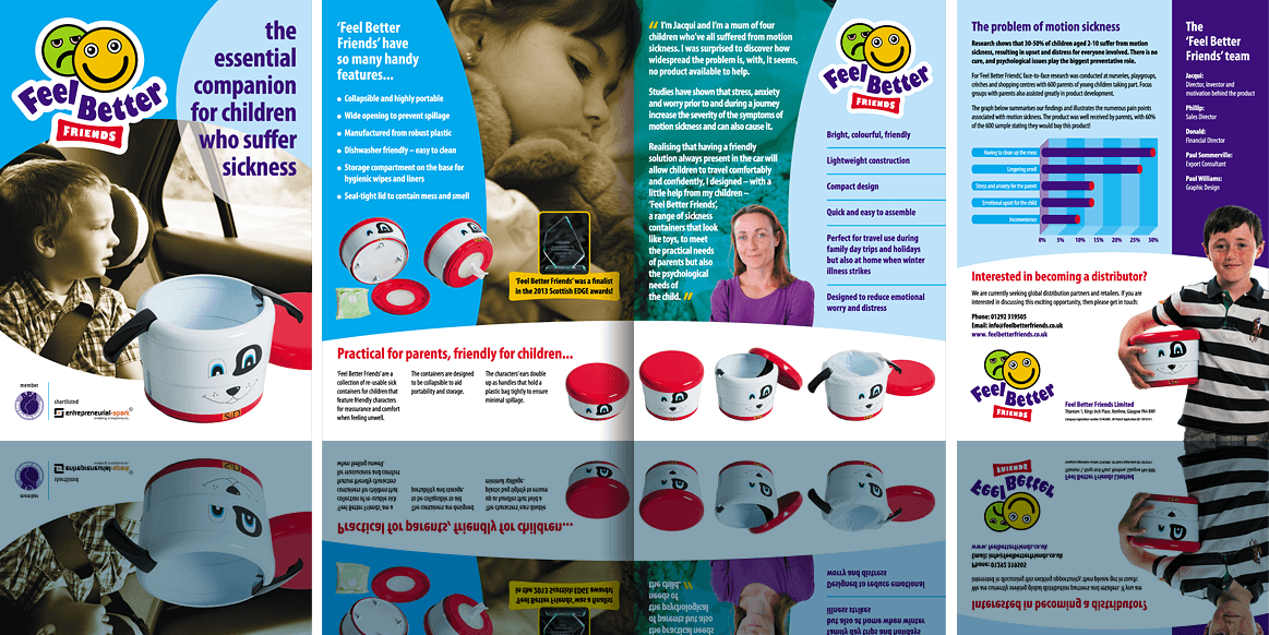 Feel Better Friends brochure